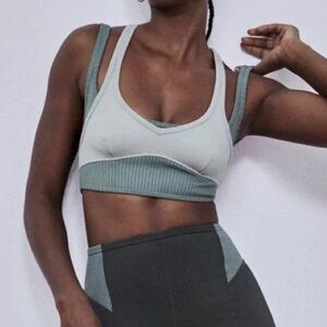 Stylish Two-Tone Mini Dress